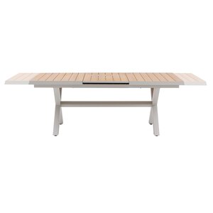 Bahia uitschuifbare tafel 204/264x100cm zand - afbeelding 5