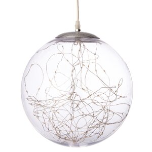 Anna's Collection Smokey bal klassiek warm 80 lampjes - D 18 cm - afbeelding 1