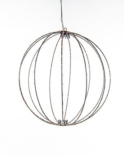 Anna's Collection Verlichte bal klassiek warm 192 lampjes - D 40 cm - afbeelding 1