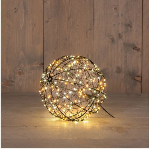 Bal metaal 200led d18cm luxery - afbeelding 2