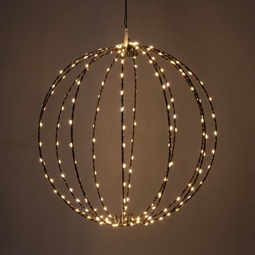 Anna's Collection Verlichte bal klassiek warm 216 lampjes - D 50 cm - afbeelding 5