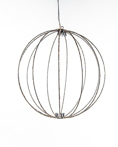 Anna's Collection Verlichte bal klassiek warm 216 lampjes - D 50 cm - afbeelding 4