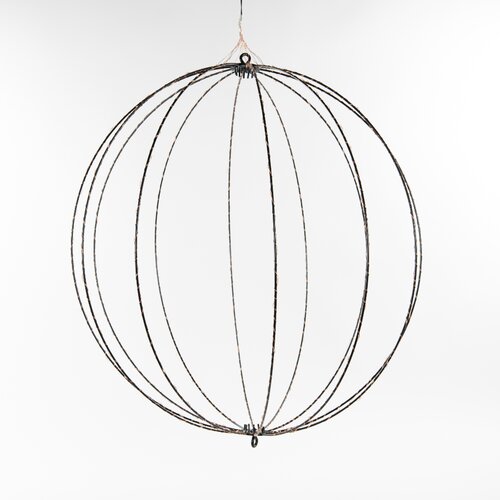 Anna's Collection Verlichte bal klassiek warm 288 lampjes - D 60 cm - afbeelding 1
