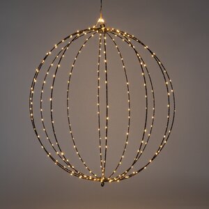 Anna's Collection Verlichte bal klassiek warm 288 lampjes - D 60 cm - afbeelding 2