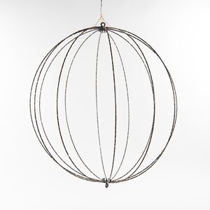 Anna's Collection Verlichte bal klassiek warm flash 288 lampjes - D 60 cm - afbeelding 1