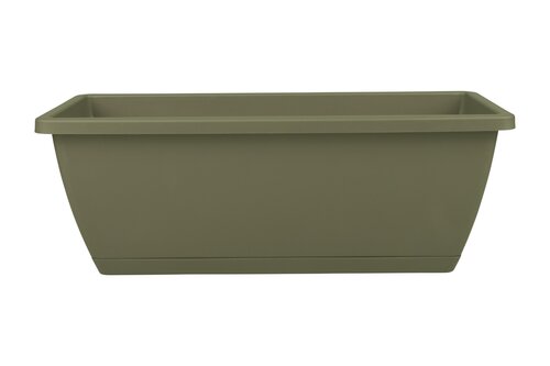 Balkonbak B 50 x D 20 x H 17,5 cm groen