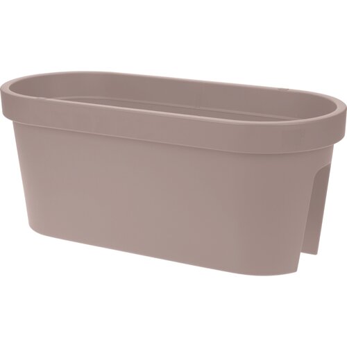 Balkonbak B59xD26xH25cm Pastel taupe