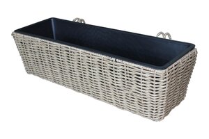 Balkonbak - B60 x D18 x H14cm Naturel
