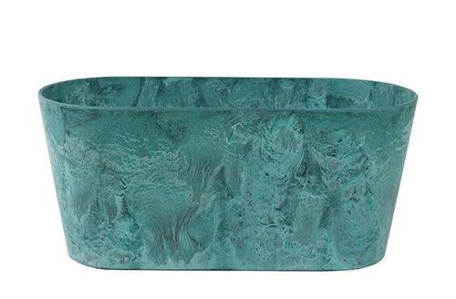 Balkonbak Claire azuur D38x16 H17