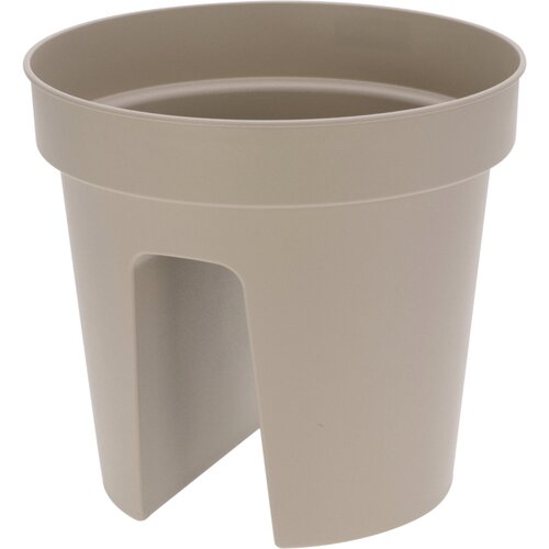 Balkonbak D28xH26cm Pastel taupe