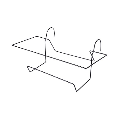 Balkonbak Frame Metaal - L47xB18.5xH14.5cm Zwart