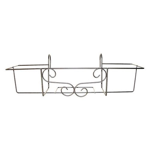 Balkonbak hanger grijs L