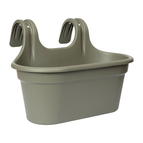 Balkonbak Joy Easyfix Duo Olive Green - 35 x 26 x 25 cm