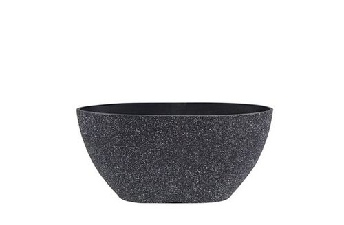 Balkonbak Nova ter. black D36x16H16