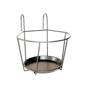 Balkonpothanger grijs L