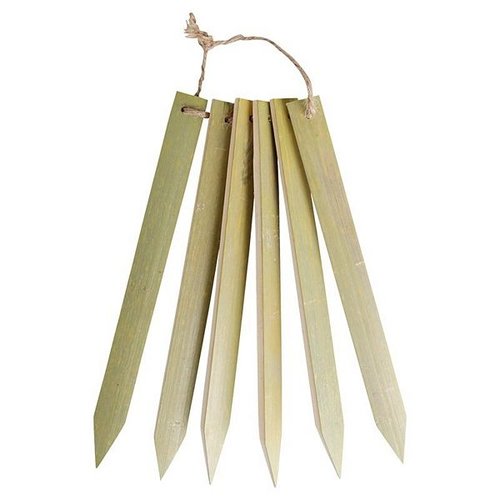 Bamboe plantlabels set van 6 L