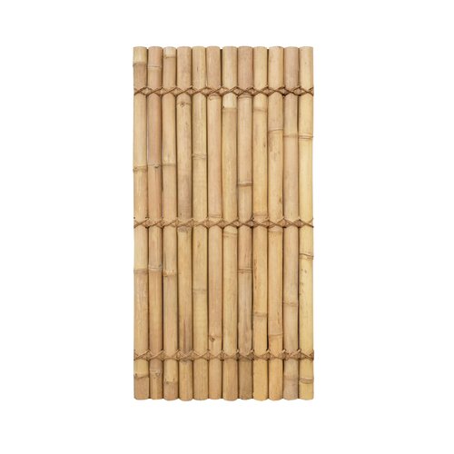 Bamboe Privacyscherm Enkelzijdig - B90xH180cm Naturel