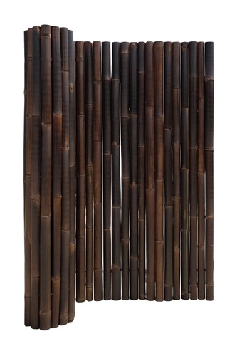 Bamboe Scherm Op Rol L 180 X H 180 Cm Bruin