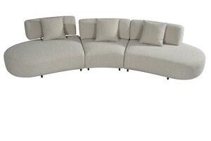 Bank Capri vijfzits taupe - afbeelding 2