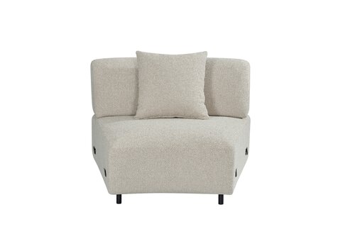 Bank Capri vijfzits taupe - afbeelding 4