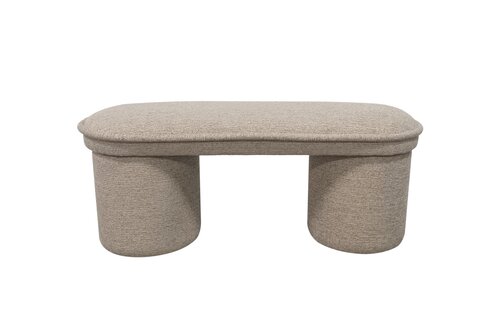 Bankje Alba - L100 x H42cm Taupe - afbeelding 1
