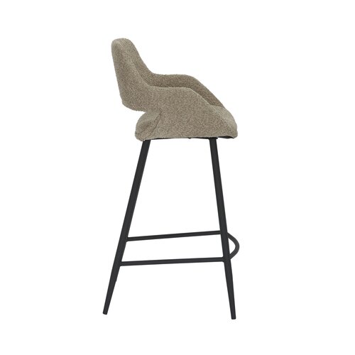 Barstoel Dario bouclé liver - afbeelding 4