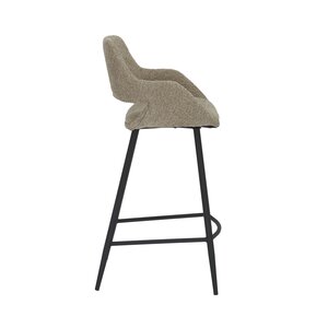 Barstoel Dario bouclé liver - afbeelding 4