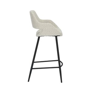 Barstoel Dario bouclé offwhite - afbeelding 4