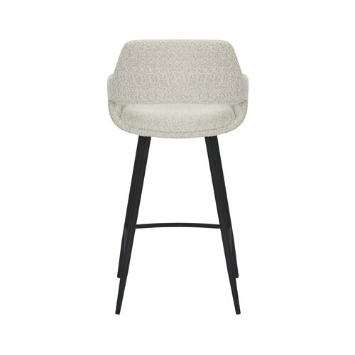 Barstoel Dario bouclé offwhite - afbeelding 5