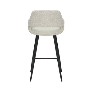Barstoel Dario bouclé offwhite - afbeelding 5