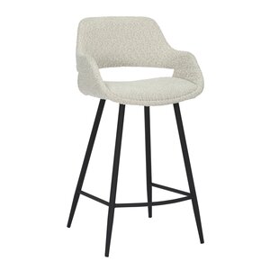 Barstoel Dario bouclé offwhite (bar) - afbeelding 2
