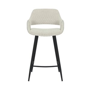 Barstoel Dario bouclé offwhite (counter)