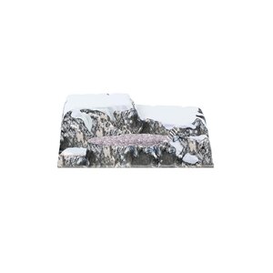 BASIS KERSTDORP FULL COLOUR TRENTINO 50X38CM - afbeelding 1