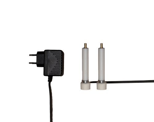 Batterij eliminator 2x bew.vlam