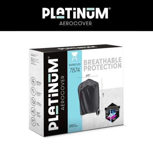 Bbq kettle cover Ø67cm Anthracite - afbeelding 4