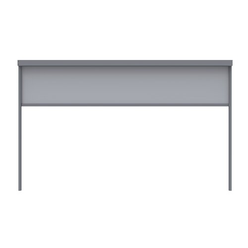 Bergamo zonwerende zijwand 4m antraciet - afbeelding 2