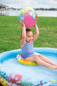 Bestway kinderbad rond play pool set 112 - afbeelding 7