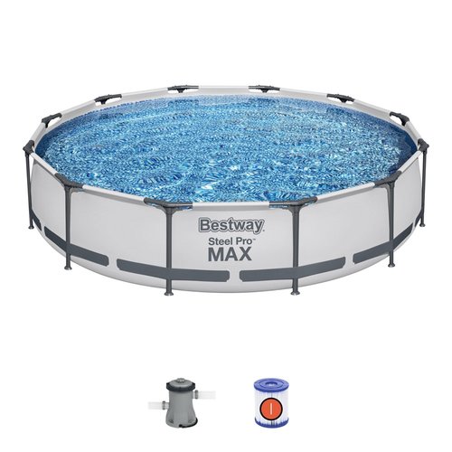 Bestway zwembad steel pro max set rond 366 - afbeelding 2