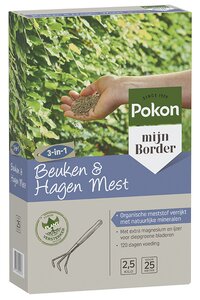 Pokon Beuken&Hagenmest 2.5kg - afbeelding 1