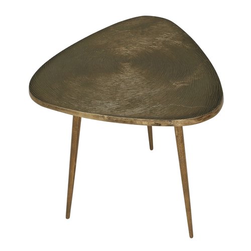 Bijzettafel Brass antique - 44 x 46 x 47 cm - afbeelding 1