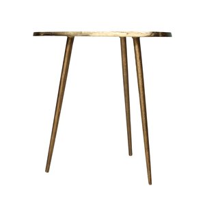 Bijzettafel Brass antique - 44 x 46 x 47 cm - afbeelding 3