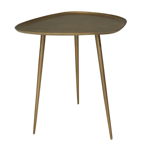 Bijzettafel Brass antique - 45 x 53 x 56 cm - afbeelding 1