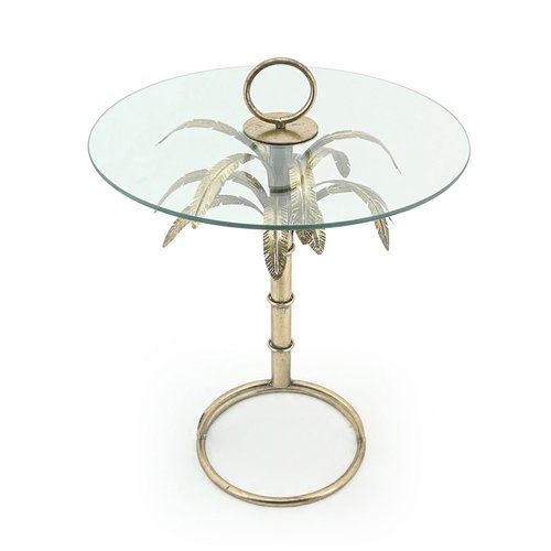 Bijzettafel palm D50x70cm - afbeelding 1
