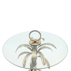 Bijzettafel palm D50x70cm - afbeelding 3