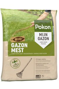 Pokon Bio Gazonmest voor 75m2