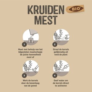 Bio Kruidenmest 1kg - afbeelding 3