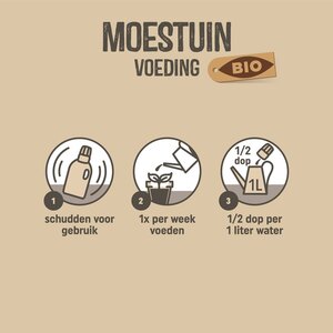 Bio Moestuin Voed 500 ml - afbeelding 3