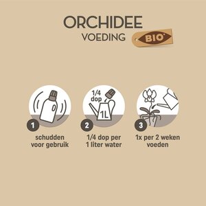 Bio Orchidee Voed 250ml - afbeelding 3
