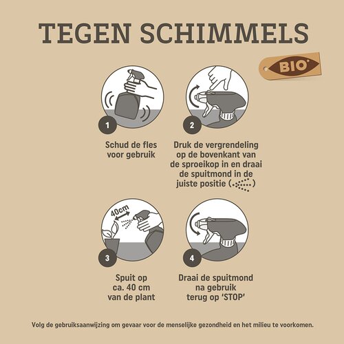 Pokon Bio Schimmel Spray 800 ml - afbeelding 3