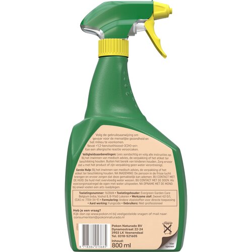 Pokon Bio Schimmel Spray 800 ml - afbeelding 2